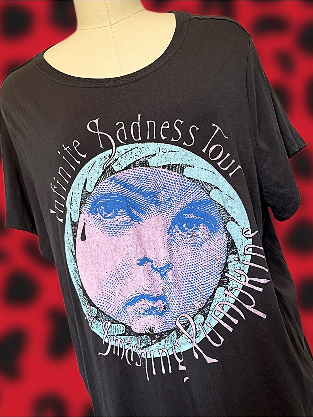 Smashing Pumpkins Gray 3X Infinite Sadness Tour Tee TORRID